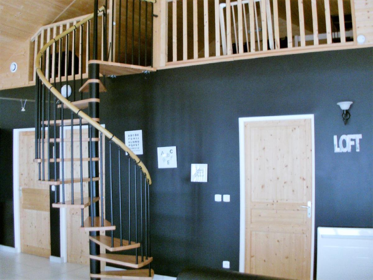 Chalet De Charme Le Contemporain Ney Exterior foto